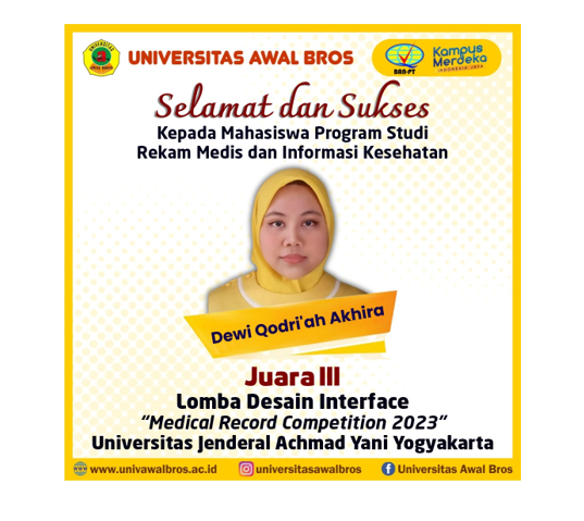 MAHASISWA RMIK JUARA IIII LOMBA DESAIN INTERFACE