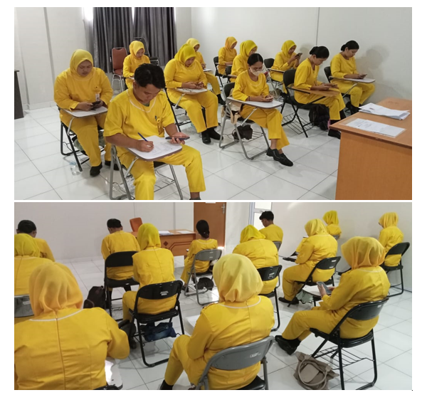 PELAKSANAAN UJIAN AKHIR SEMESTER MAHASISWA UNIVERSITAS AWAL BROS