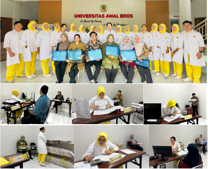 UJIAN OSCE PROGRAM STUDI REKAM MEDIS DAN INFORMASI KESEHATAN UNIVERSITAS AWAL BROS