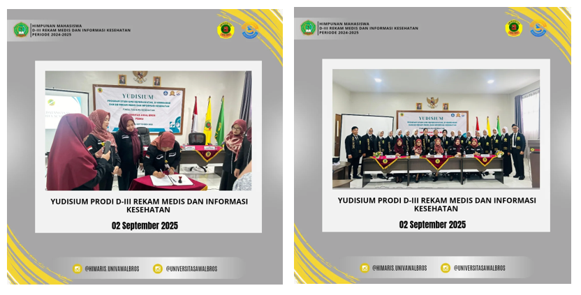 YUDISIUM PROGRAM STUDI REKAM MEDIS