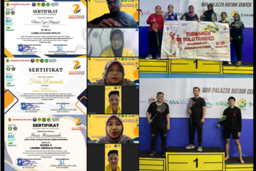 MAHASISWA REKAM MEDIS MEMENANGKAN BERBAGAI PERLOMBAAN PADA ACARA DIES NATALIS UNIVERSITAS AWAL BROS KE-II