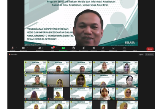 PROGRAM STUDI REKAM MEDIS DAN INFORMASI KESEHATAN MENGADAKAN KULIAH PAKAR