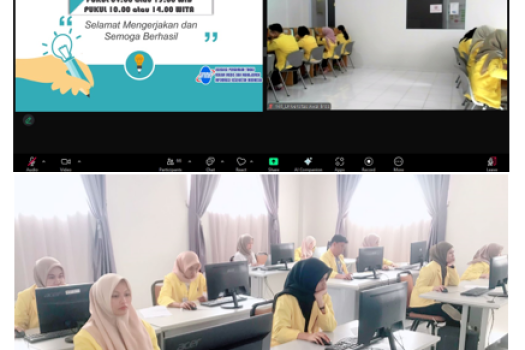 PELAKSANAAN TRY OUT UKOM TAHAP I PADA MAHASISWA PRODI REKAM MEDIS DAN INFORMASI KESEHATAN TAHUN 2025